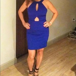 Blue dress
